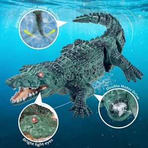 ربات اسباب بازی کروکودیل کنترلی شارژی SWIM CROCODILE Remote Control_اسباب بازی